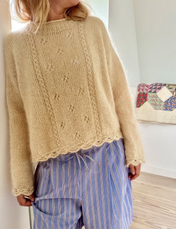 LeKnit Clover Sweater (oppskrift) papir
