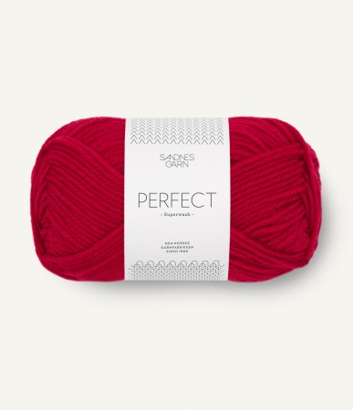 SANDNES GARN PERFECT RØD 4219