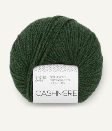 Sandnes Garn Cashmere Forest green 8082