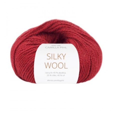 Silky Wool 621 Dyp Rød