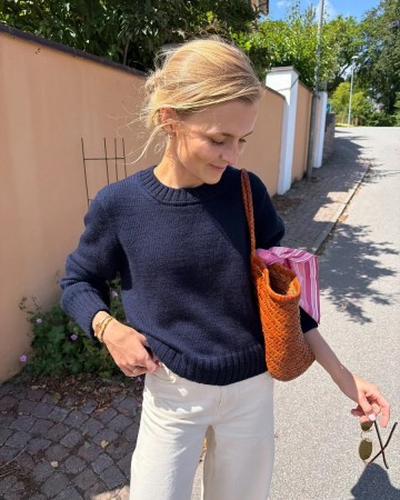 PetiteKnit Vega Sweater (oppskrift) papir
