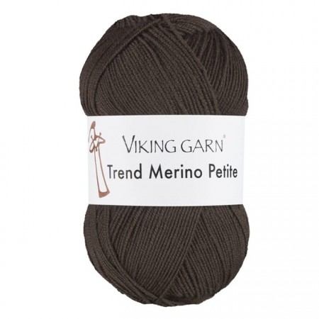 Trend Merino Petite Mørk brun 318