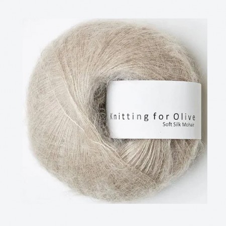Knitting for Olive Soft Silk Mohair - Oatmeal Havregryn