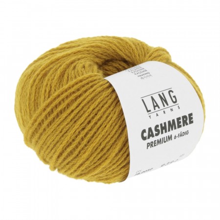 Lang Yarns Cashmere Premium 50 sennep