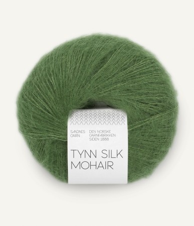  Tynn Silk Mohair Vineyard green 8753