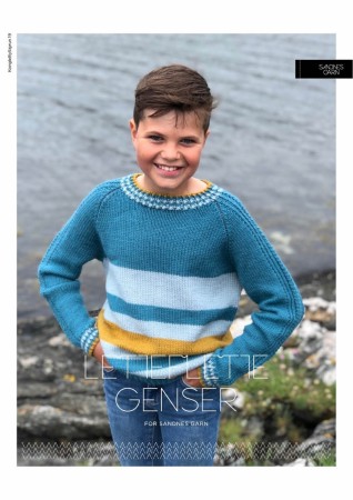 Lette-flette genseren | Alpakka Ull | Sandnes Garn | KonglebySigrun