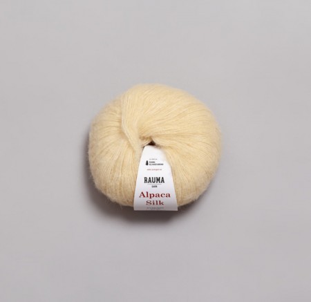 Alpaca Silk Lys strågul - 6409
