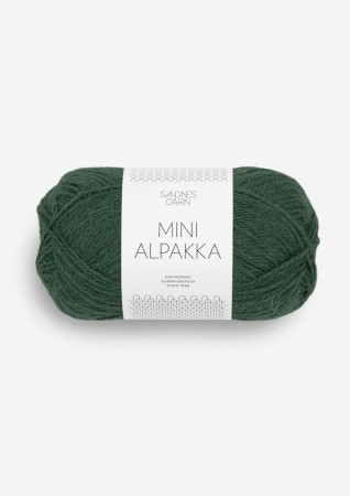 Mini Alpakka Dyp Skoggrønn 8581
