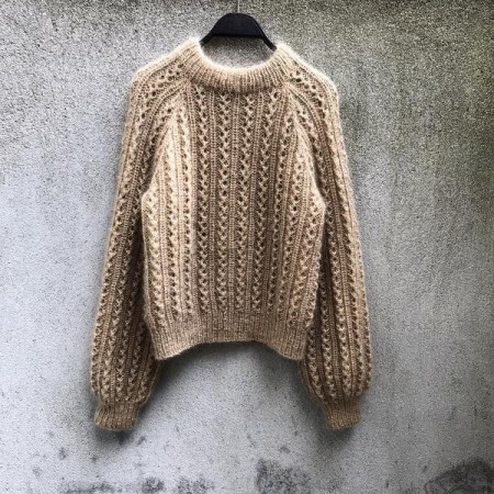 Vaffel Sweater Oppskrift Knitting for Olive