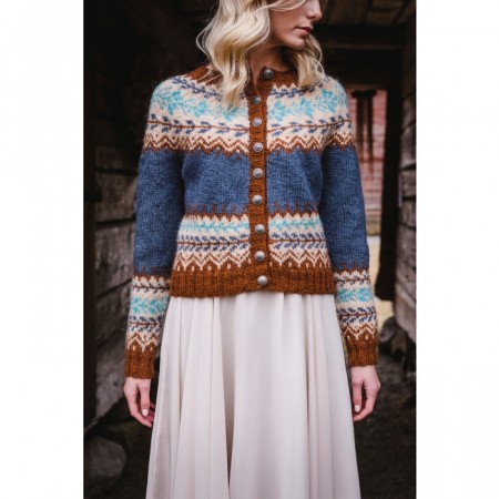 Maja islandskofte Strikkepakke Lettlopi