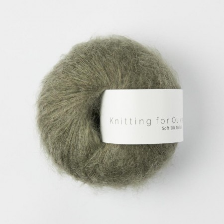 Knitting for Olive Soft Silk mohair - Støvet Oliven