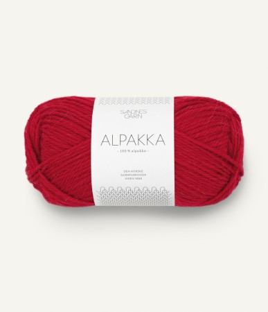 Sandnes Garn Alpakka Rød 4219
