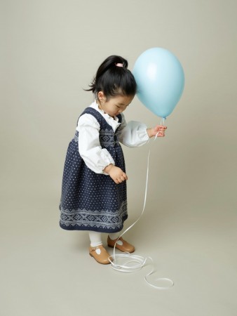 372-10 Setesdalkjole MIDNATT Strikkepakke Rauma