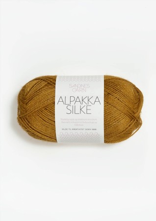 Sandnes Garn Alpakka Silke Oker 2135
