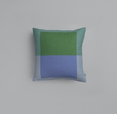 Syndin blå/grønn pute 50x50 | Røros Tweed