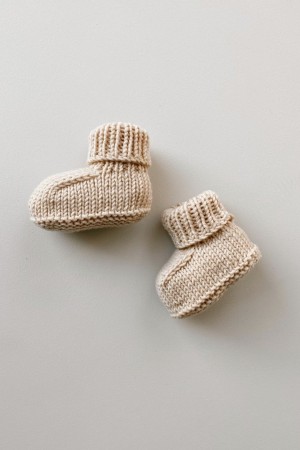 Mini Jord Tøfler Strikkeoppskrift Jord Clothing