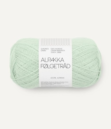 Alpakka følgetråd 7911 Mint Green