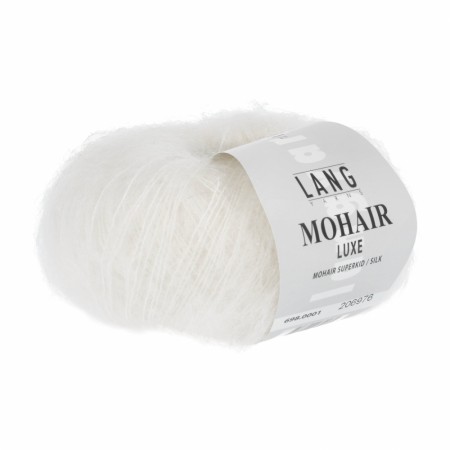 Mohair luxe hvit 01