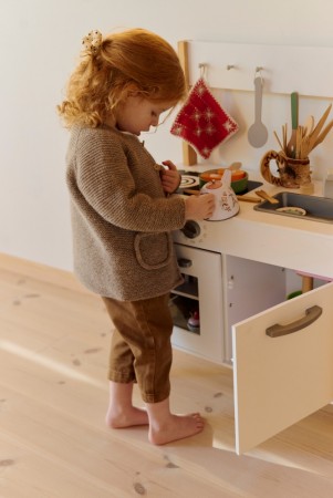 479 Bompijakke Tumi beige melert