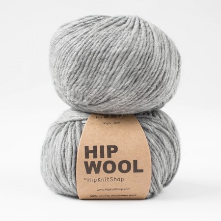 Hip Wool Cloudy – dark grey blend