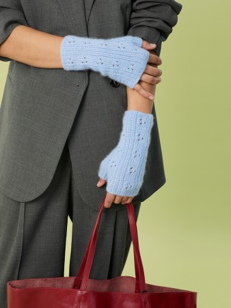 2607-4 Miu Pointelle Mittens (oppskrift) papir