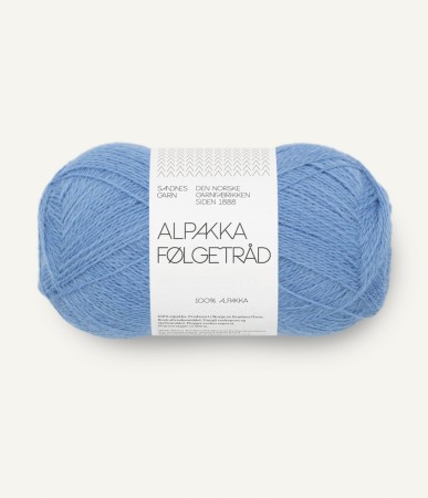 Alpakka Følgetråd Provence Blue 5824
