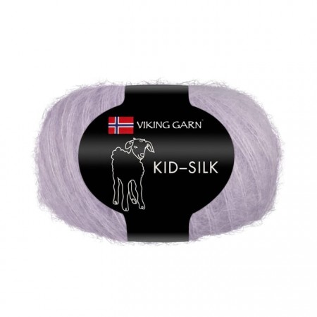Viking Garn Kidsilk 367 lavendel