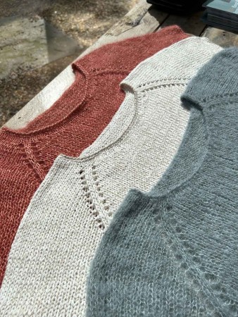 Isager Bluebell bluse (oppskrift)