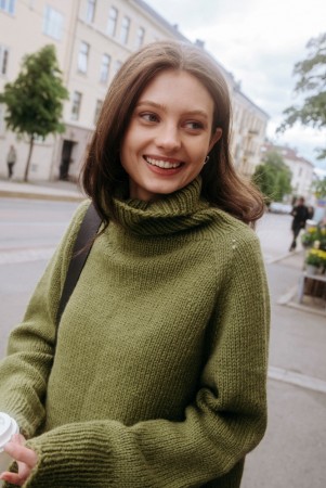 477 Heia Raglangenser Vams khaki