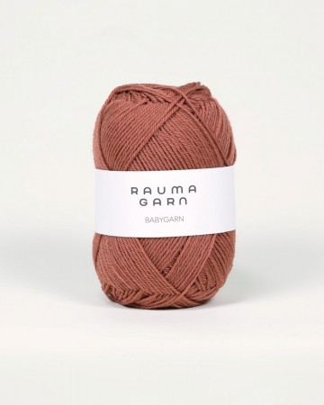 Babygarn 103 Rødbrun