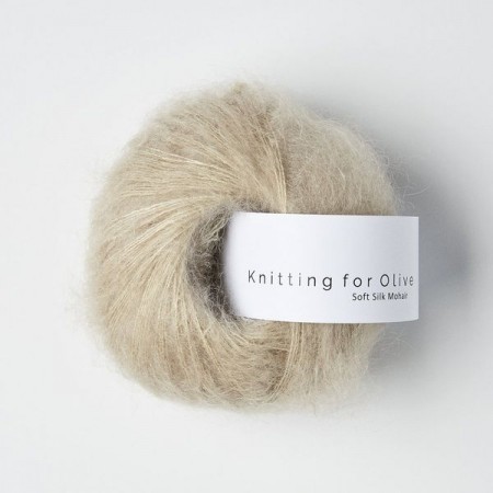 Knitting for Olive Soft Silk Mohair - Oat / Havre