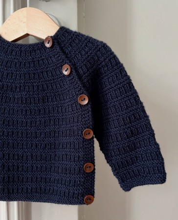 Indiblomst Sorgenfri jakke light Sunday Night sky