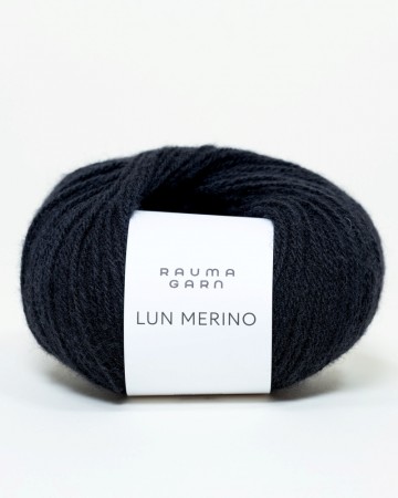 Lun Merino Svart - 78