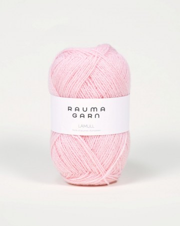 Rauma Lamullgarn Lys rosa L21