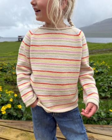 PetiteKnit Frankie Sweater Junior (oppskrift) 