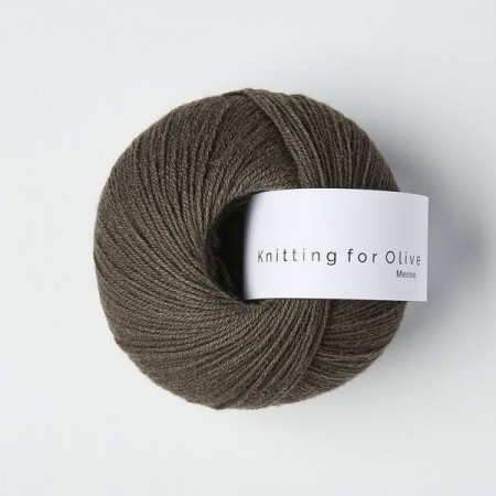 Knitting for Olive Merino - Mørk Elg / Dark Moose