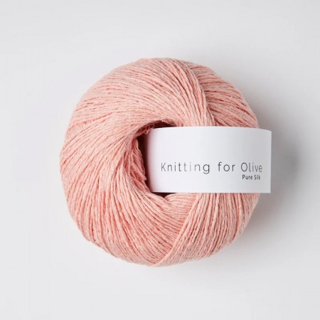 Knitting for Olive Pure silk Poppy Rose 