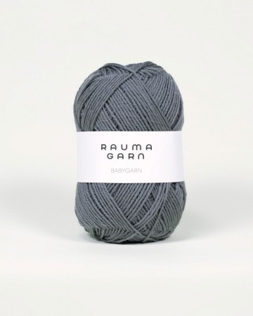 Babygarn 107 Matt grå