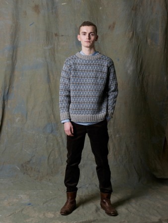 Bondegenser herre 288-4 Blå