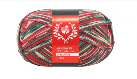 Lana Grossa Meilenweit Christmas 150 g 633 Glitter