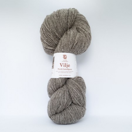 Hillesvåg Vilje melert mellombrun 451