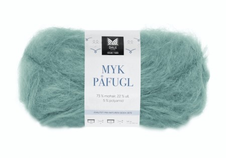 Myk Påfugl 7933 Lys sjøgrønn