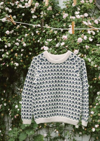 2012-2 Pellegenser barn Sunday Sandnes Garn Strikkepakke