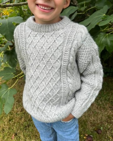 Petiteknit Moby Sweater Mini (oppskrift)
