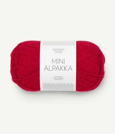 Mini Alpakka Rød 4219