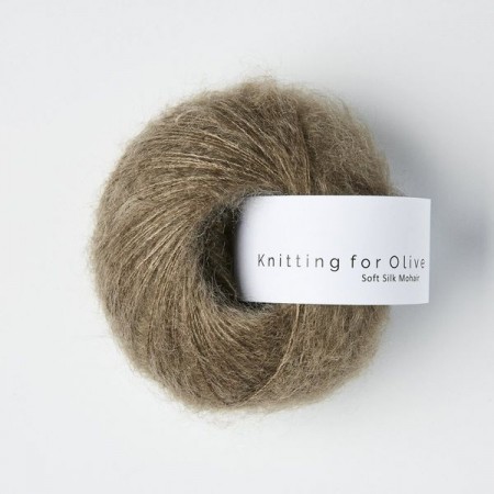 Knitting for Olive Soft Silk Mohair - Hazel / Hasselnød
