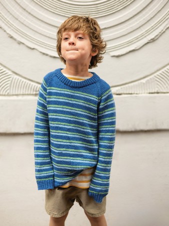 2405-7 Collin Sweater junior (oppskrift)