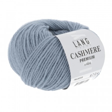 Lang Yarns Cashmere Premium 233 dueblå
