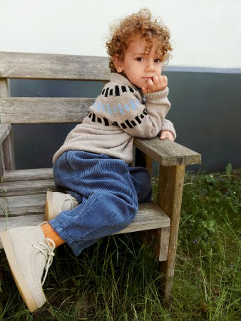 2605-4 Cole Sweater Junior (oppskrift) papir Sandnes Garn