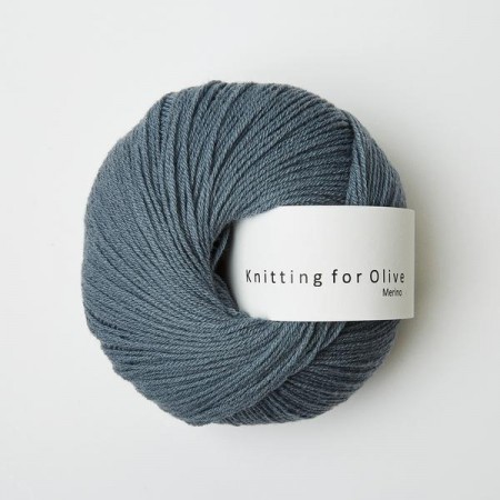 Knitting for Olive Støvet Petroleumsblå 